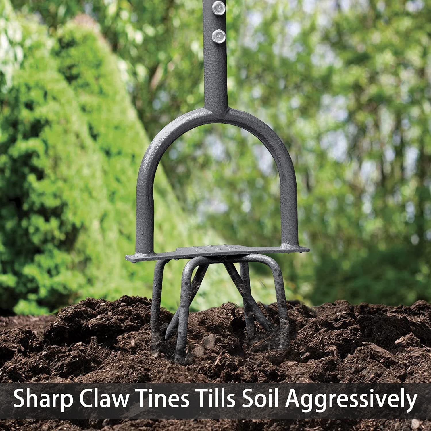 hand held tiller front side